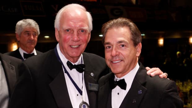 Mal Moore and Nick Saban